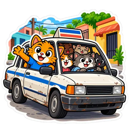 el carro público — shared route taxi