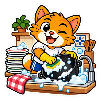 fregar — to wash the dishes