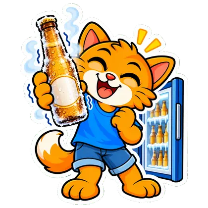 una fría — a cold one, a beer