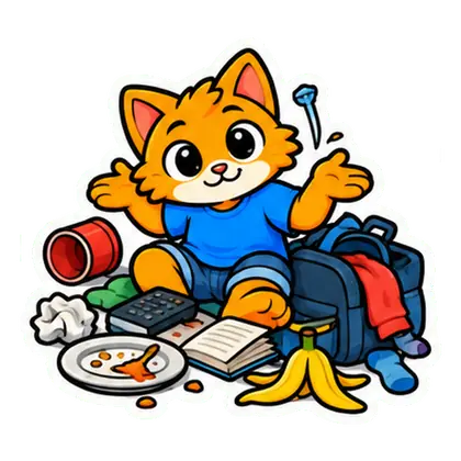 regueretoso / regueretosa — messy, careless